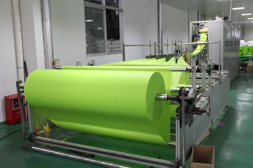 Green Non-woven Fabric Processing