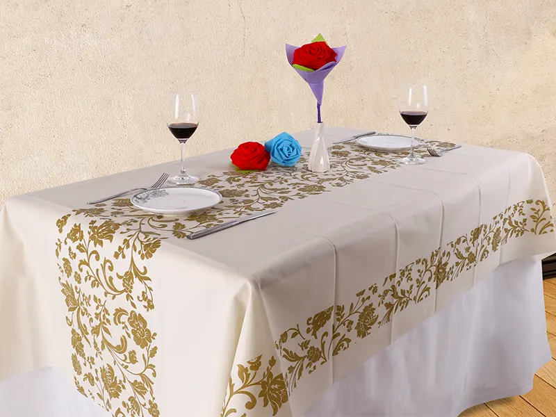 Nonwoven Tablecloth With Pretty Patterns