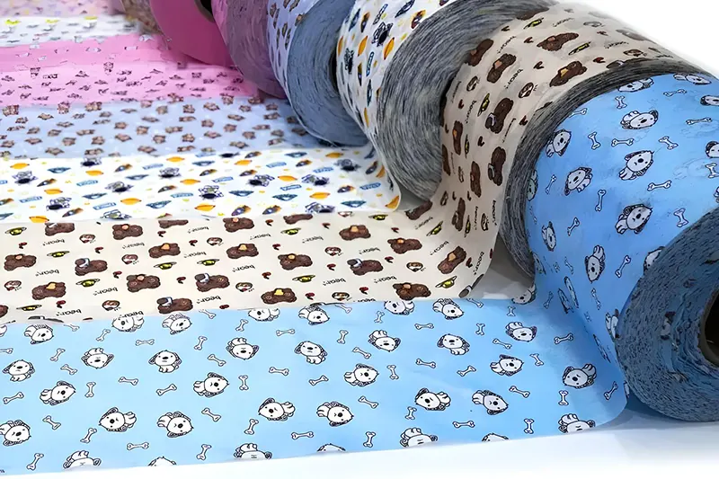Printed Nonwoven Fabric