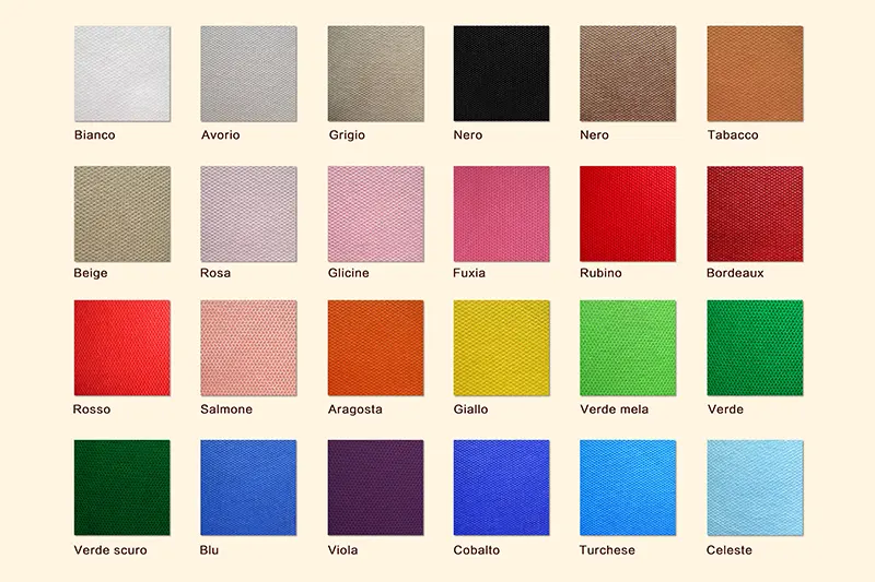 Various Colors of Nonwoven Fabric To Choose