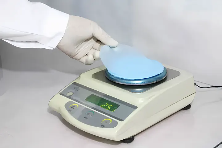 Non-woven Fabric Sample Weighing