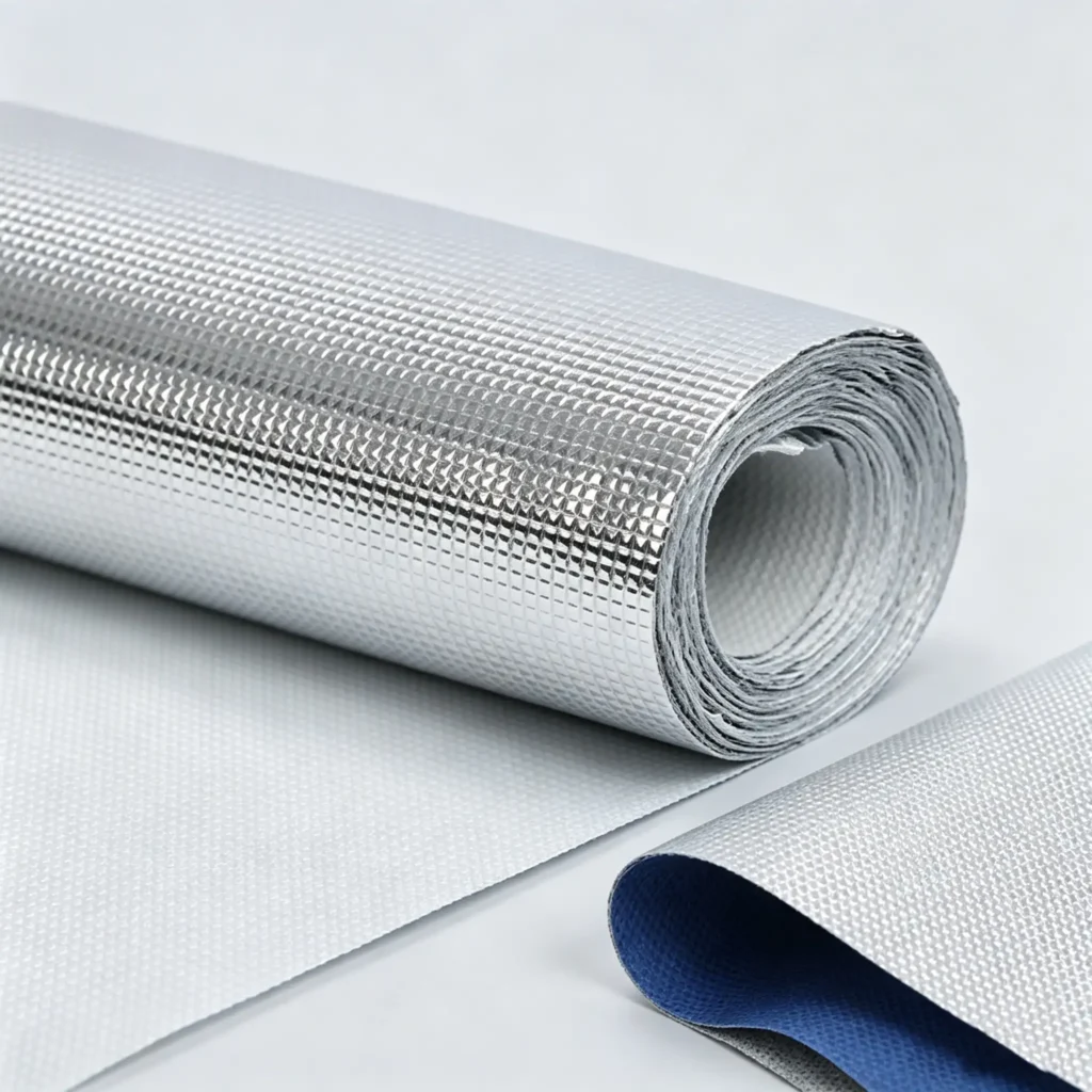 Aluminum foil laminated PET spunbond non-woven roll, multi-material composite thermal insulation packaging material