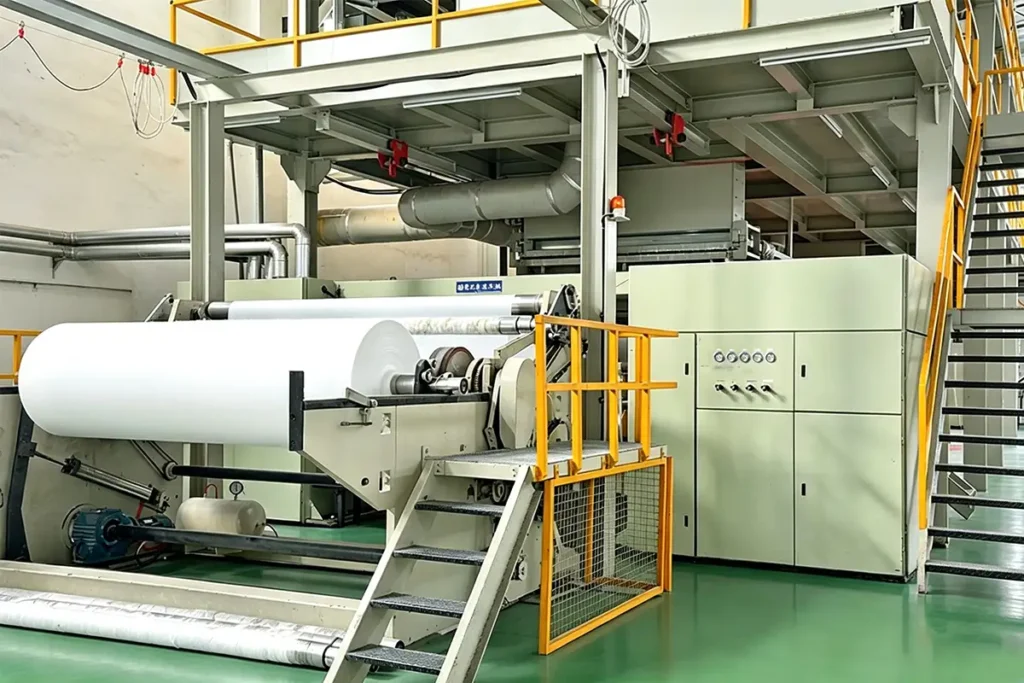 Takewind full automatic PP spunbond nonwoven fabric production line for mask raw material