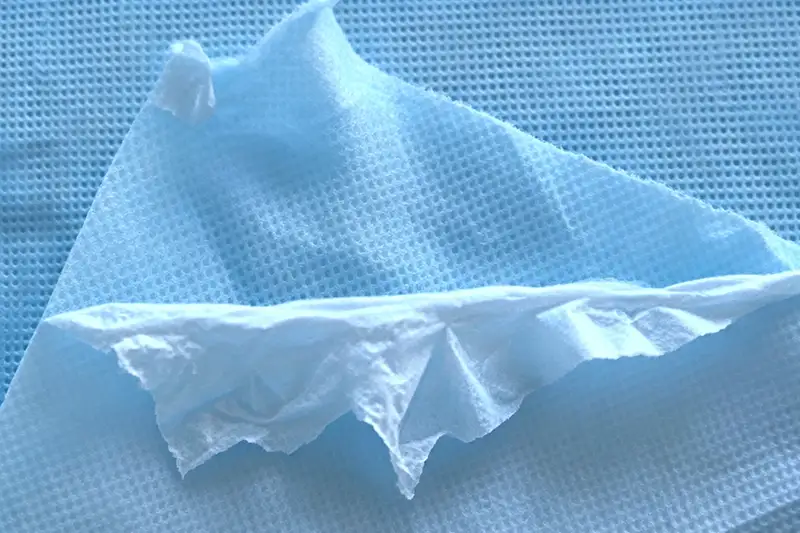 Takewind nonwoven laminated with PE breathable film for sanitary and diaper backsheet