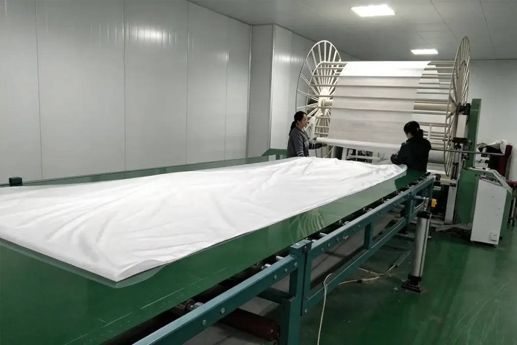 Takewind hygiene nonwoven fabric cutting machine for sanitary napkin diaper raw material