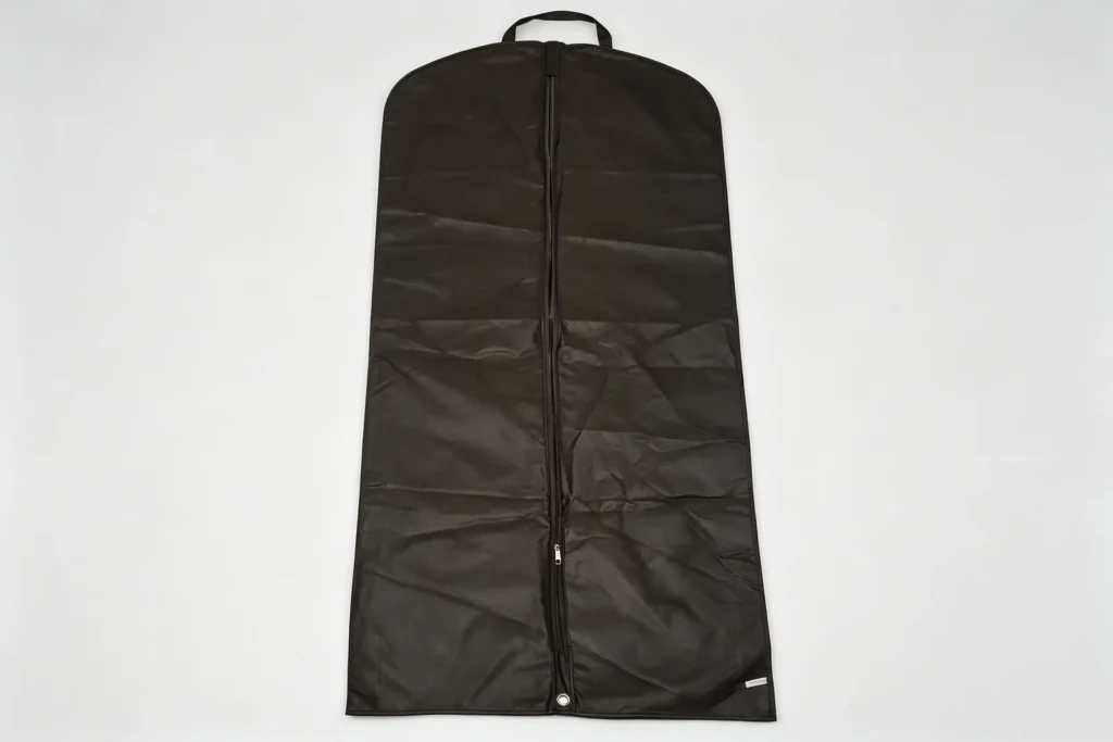 Extra long non woven garment covers for long gowns and wedding dresses, Takewind