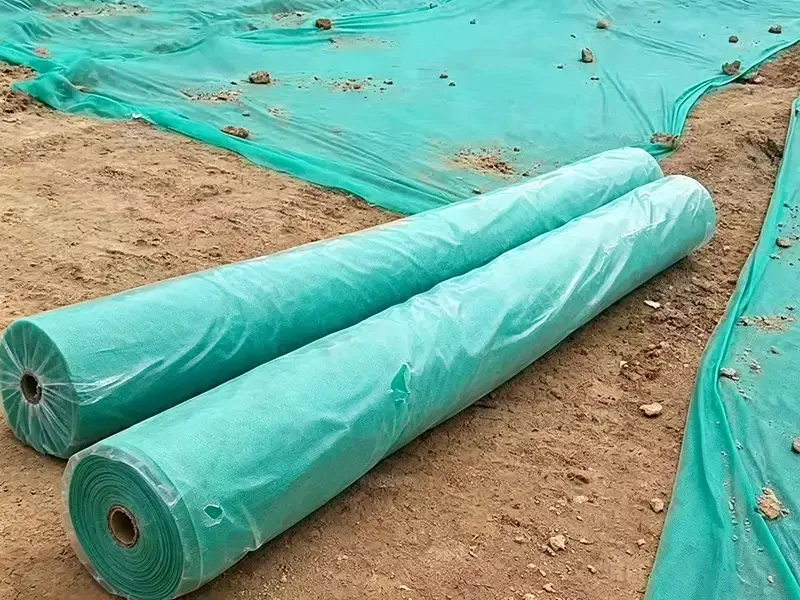 Green PP spunbond dust control nonwoven fabric rolls for construction bare ground covering, Takewind factory supply