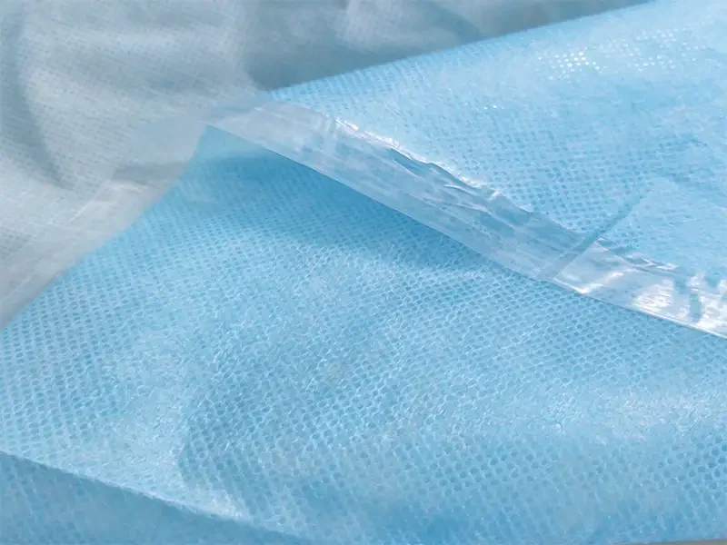 PE laminated non woven fabric waterproof material Takewind