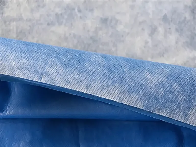 Takewind SF medical non woven, spun bond non woven laminated with breathable PE film